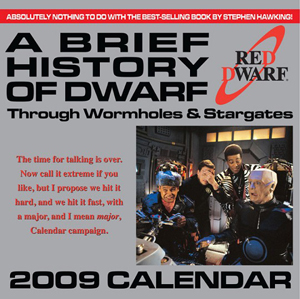 Red Dwarf 2009 calendar